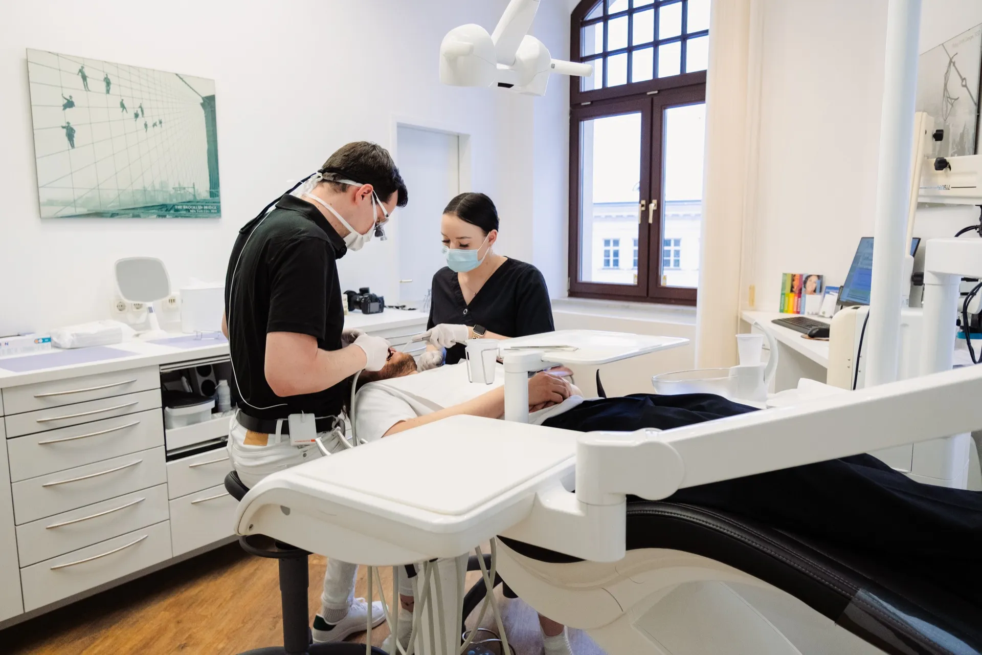Teamarbeit bei der Behandlung